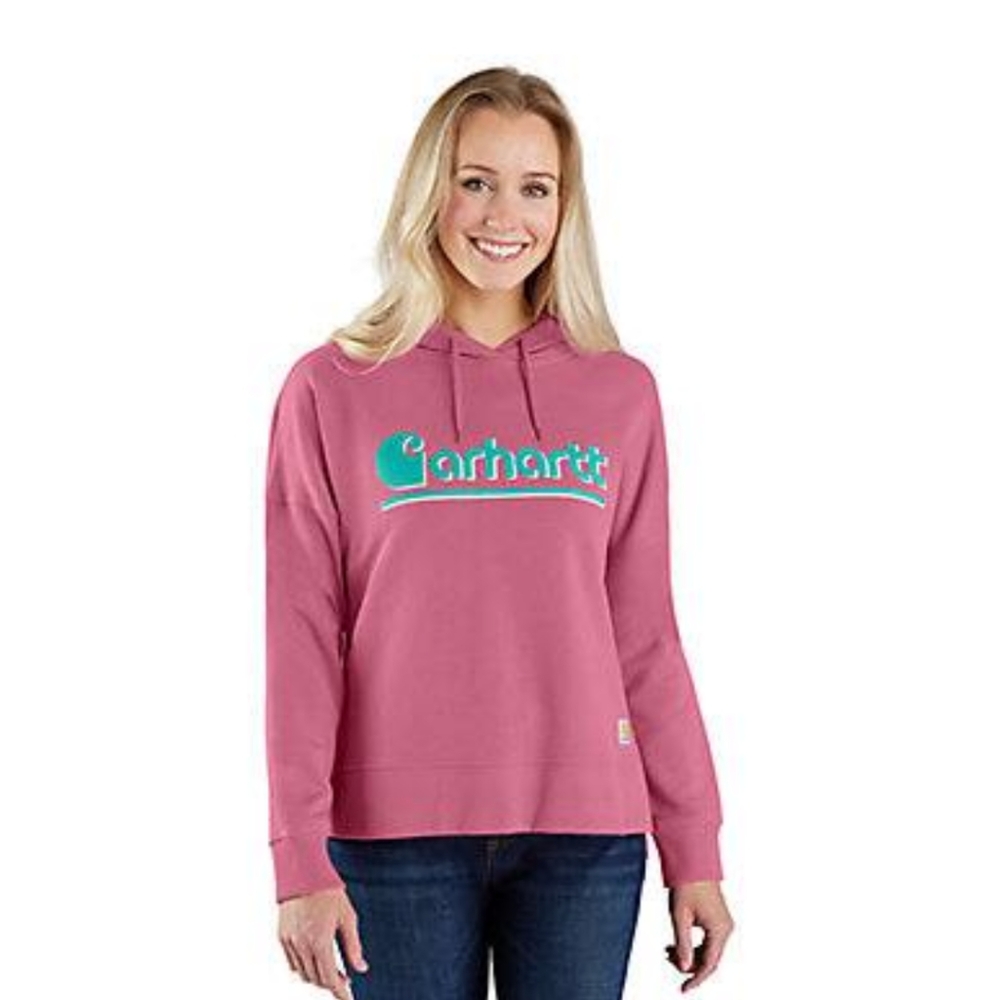 Carhartt Pink Graphic Hoodie